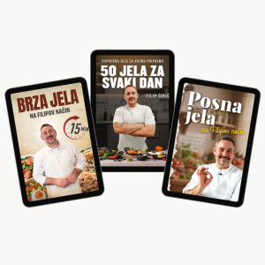 Paket 3 knjige recepata